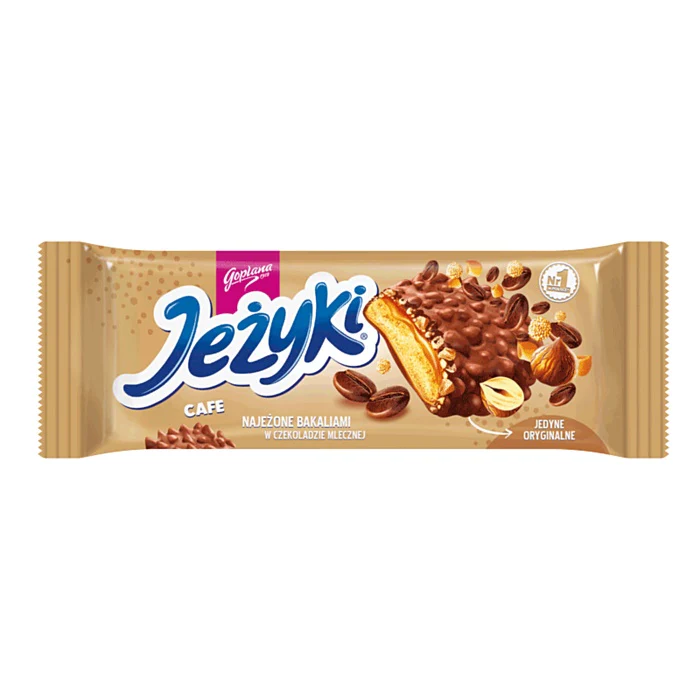 20x Jutrzenka Jezyki Cafe 140g