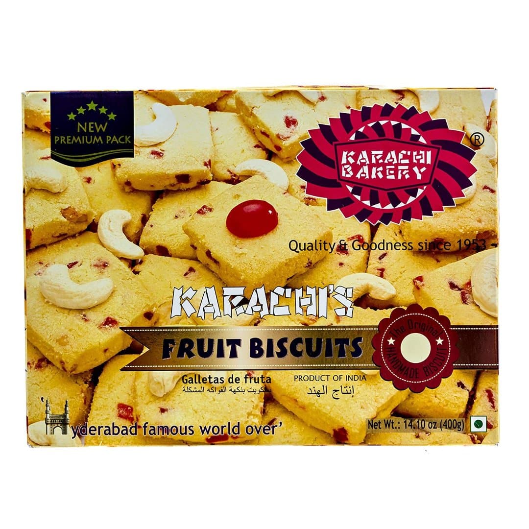 Karachi Bakery - Fruit Biscuits 400gr x 6 pack