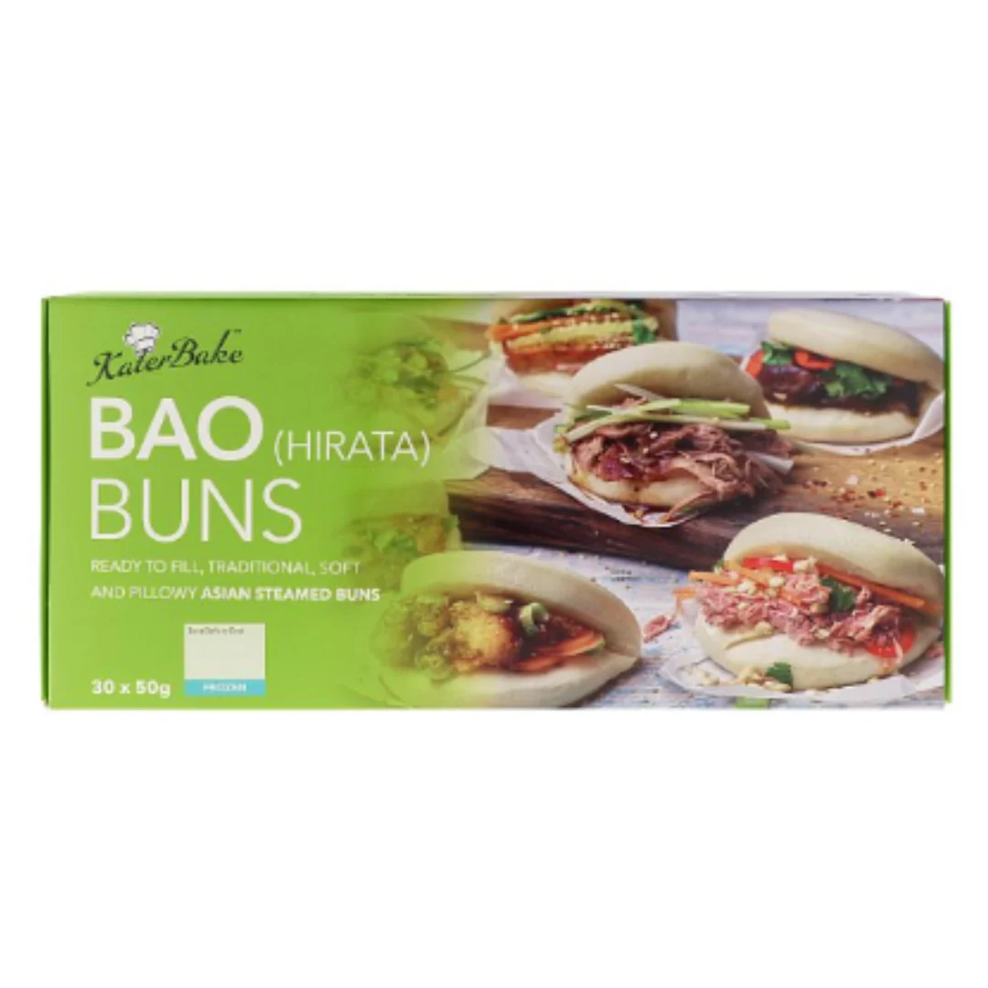 Kater Bake Bao Hirata Buns 1.5kg x 2 Packs