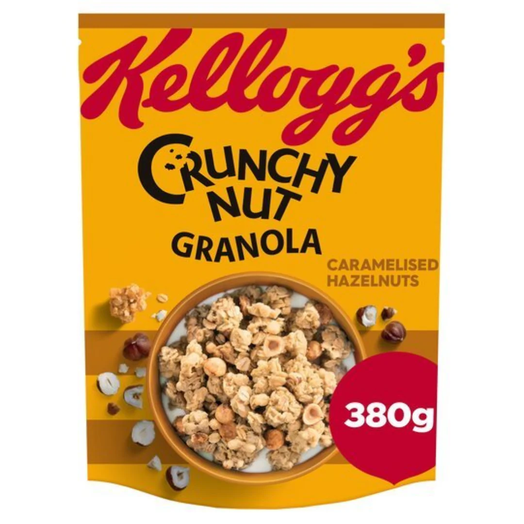 Kellogg Crunchy Nut Caramelised Granola 380gr