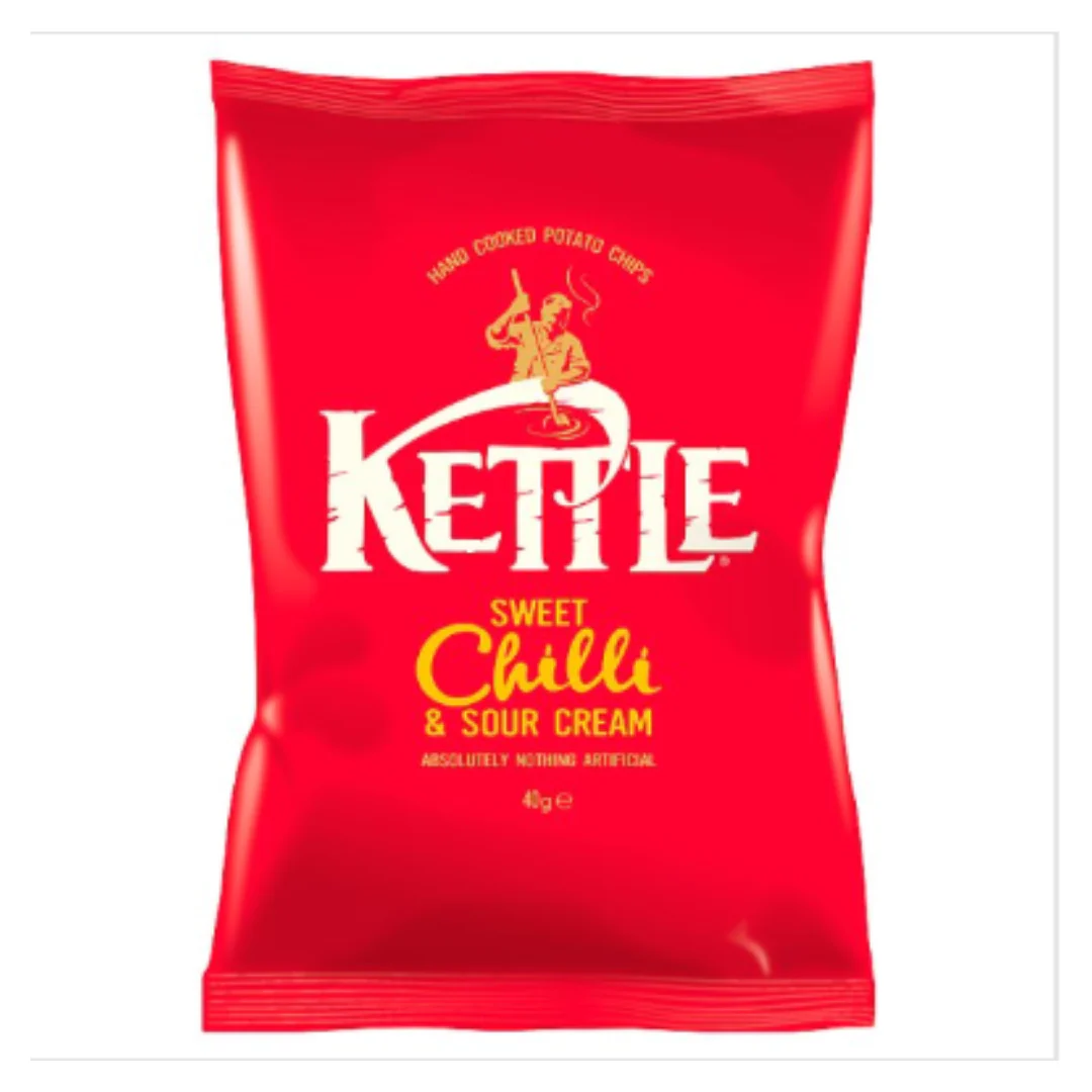 KETTLE® Chips Sweet Chilli & Sour Cream 40g x Case of 18