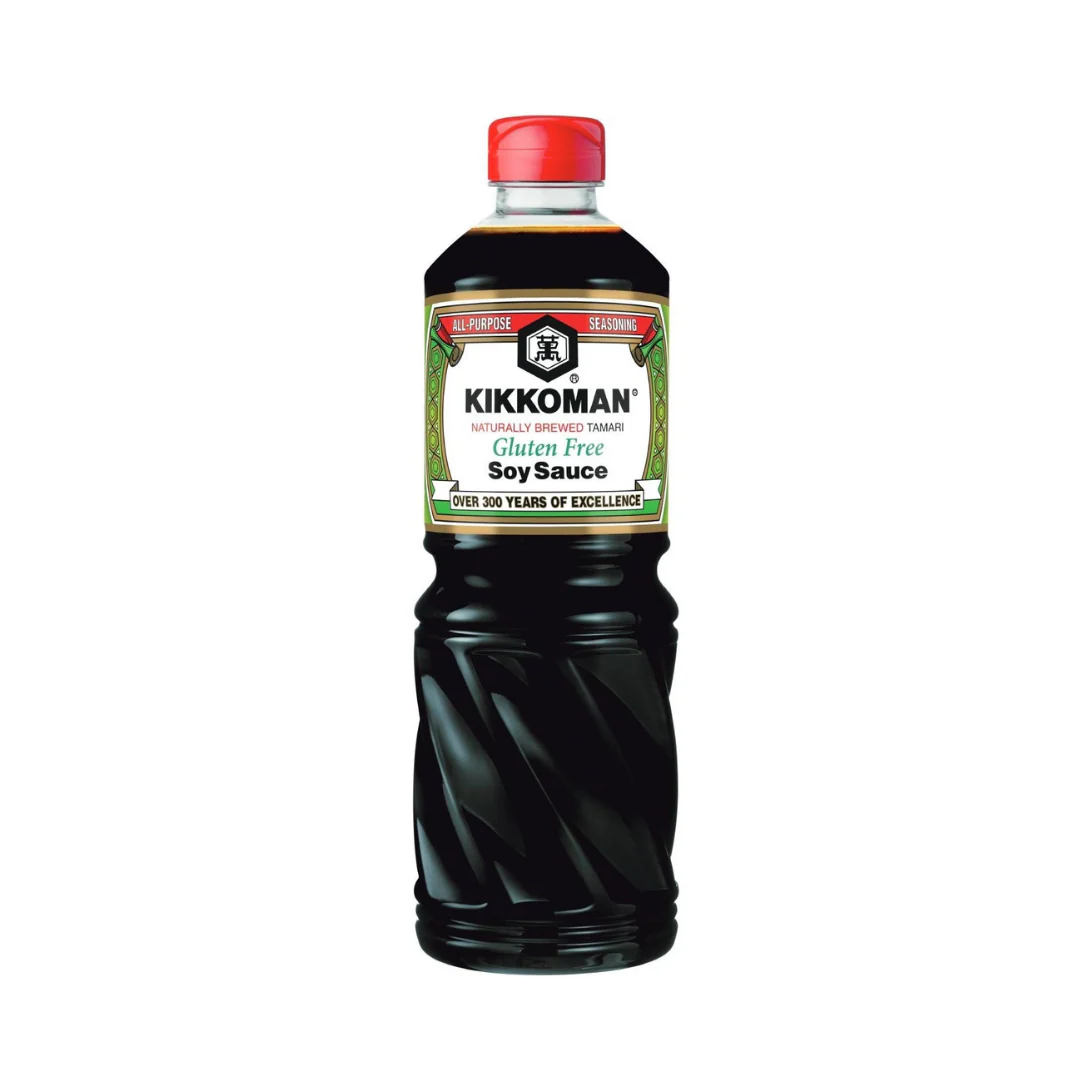 Kikkoman Naturally Brewed Tamari Gluten Free Soy Sauce 1L
