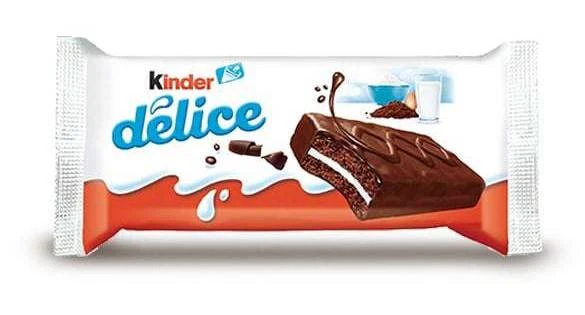 20x Kinder Delicje Kakao 39g