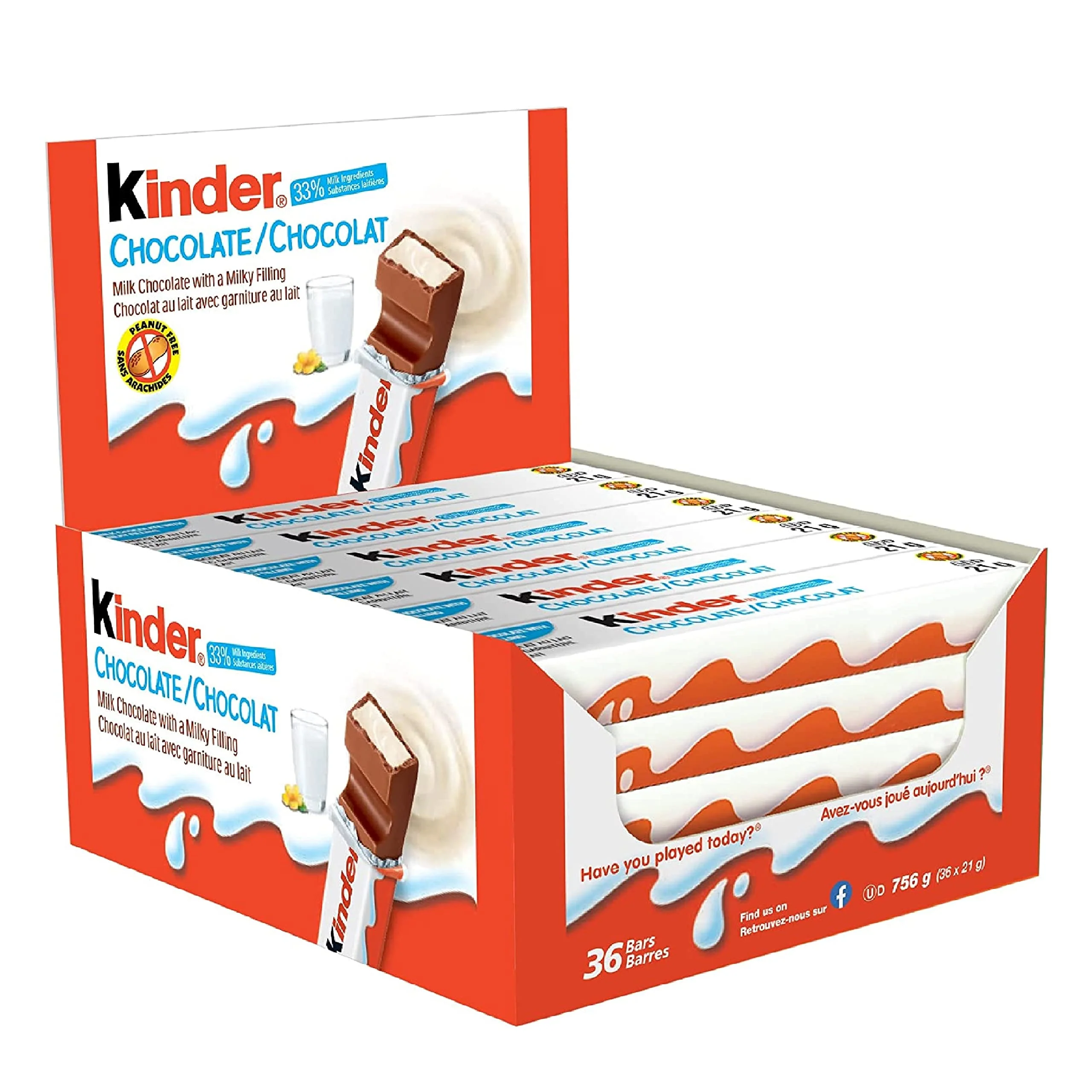 36x Kinder Choco Medium Bar