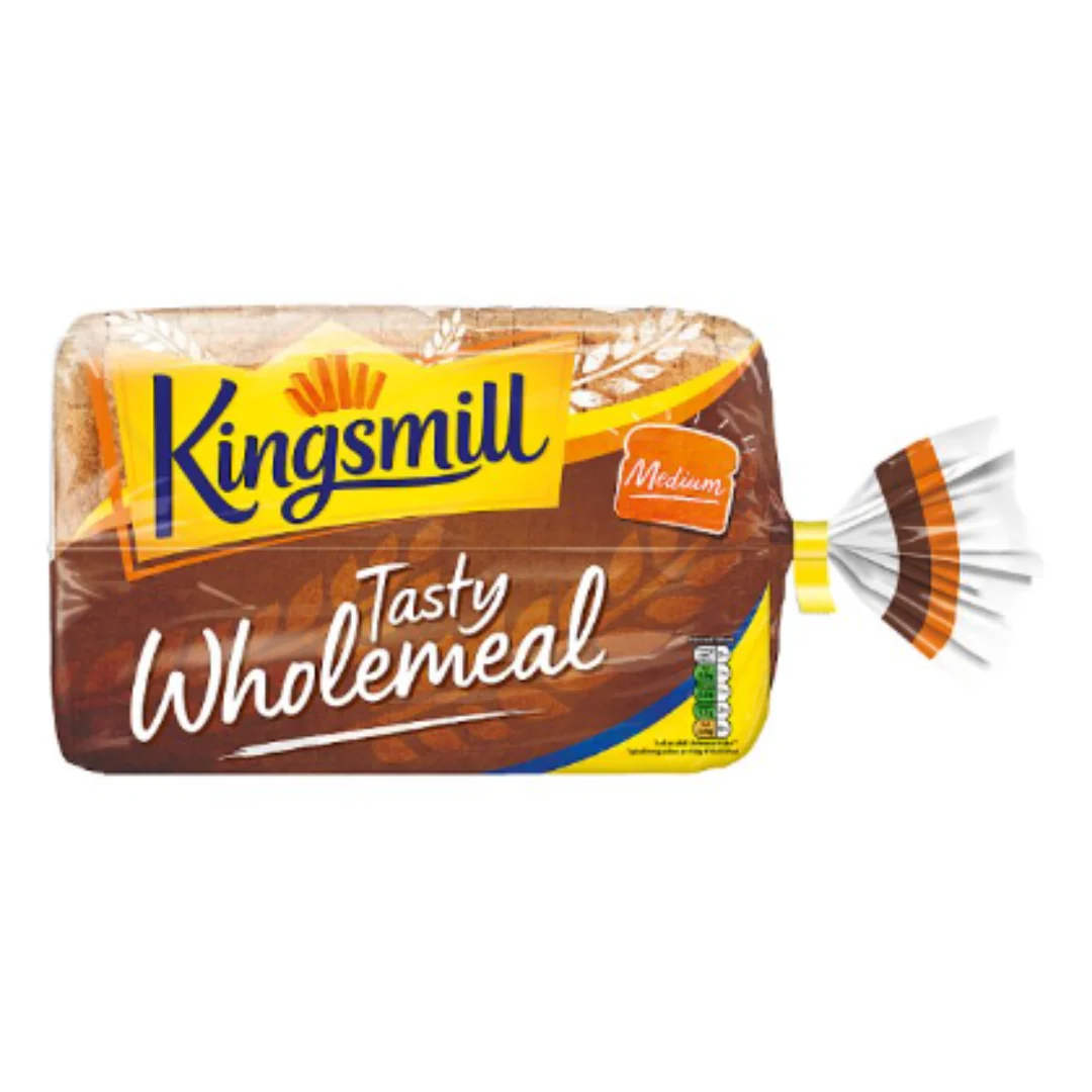 Kingsmill Medium Tasty Wholemeal Medium Bread 800g x Case of 1