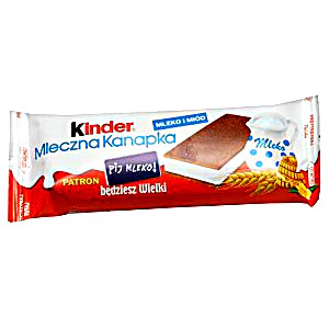 20x Kinder Mleczna Kanapka 28g