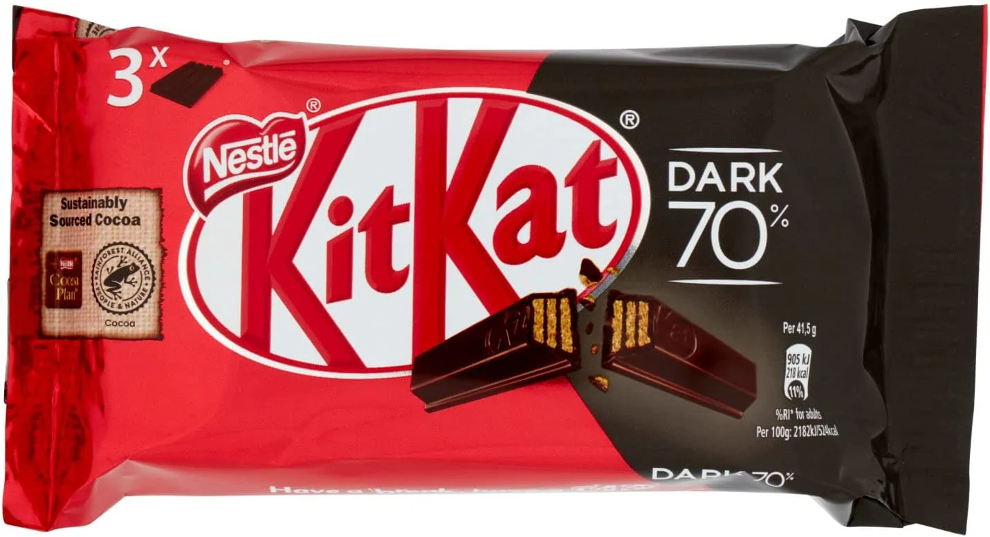 24x Kit Kat 4 Finger Dark