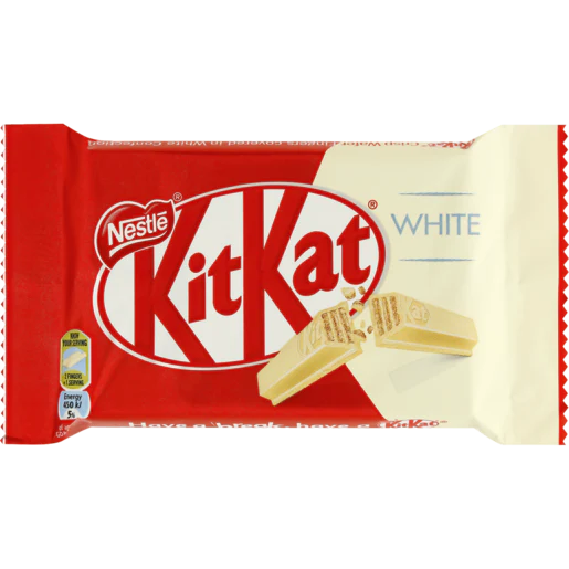 24x Kit Kat 4 Finger White