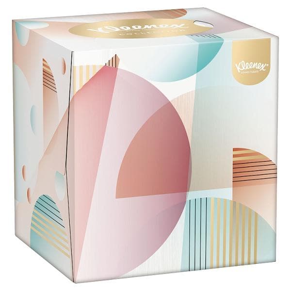 Kleenex® Collection Tissues Cube Single Box