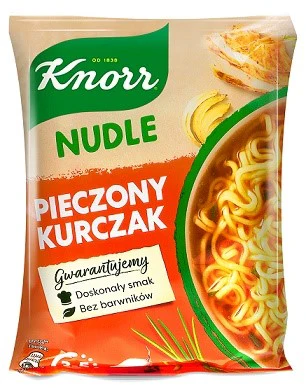 22x Knorr Nudle Kurcze Pieczone 61g
