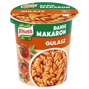 8x Knorr Pot Danie Makaron Gulasz 53g