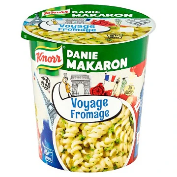 8x Knorr Pot Danie Makaron 4 Sery 66g