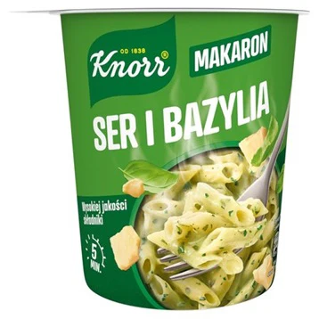 8x Knorr Pot Danie Makaron Ser I Bazylia 68gr
