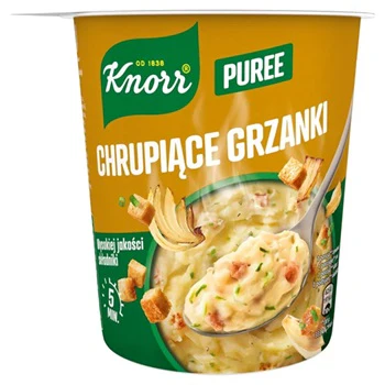 8x Knorr Pot Danie Puree Chrupiace Grzanki 48g