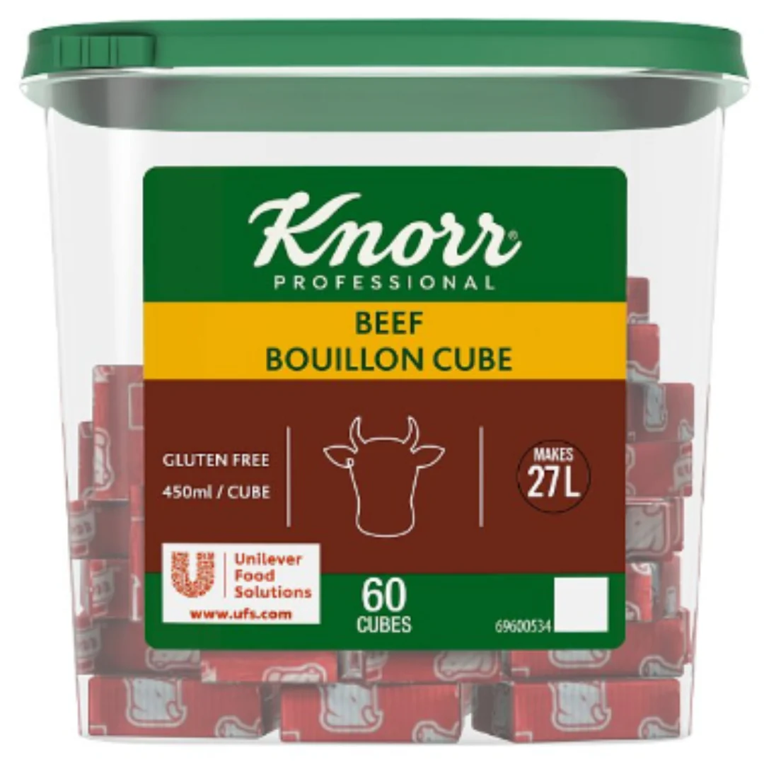 Knorr Professional 60 Beef Bouillon Cube 600g x 3