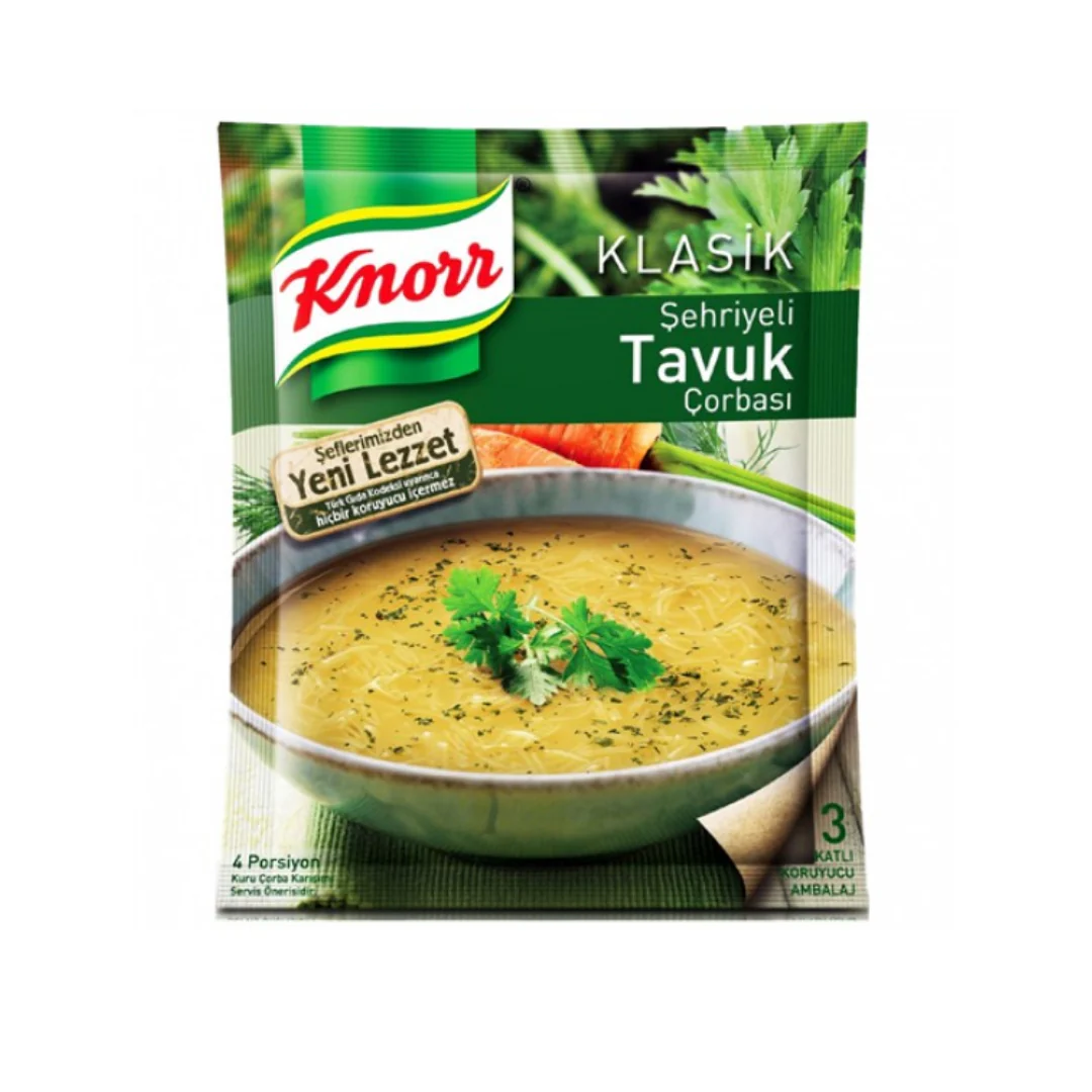 Knorr Chicken Soup (Sehriyeli Tavuk Corbasi ) 54Gr