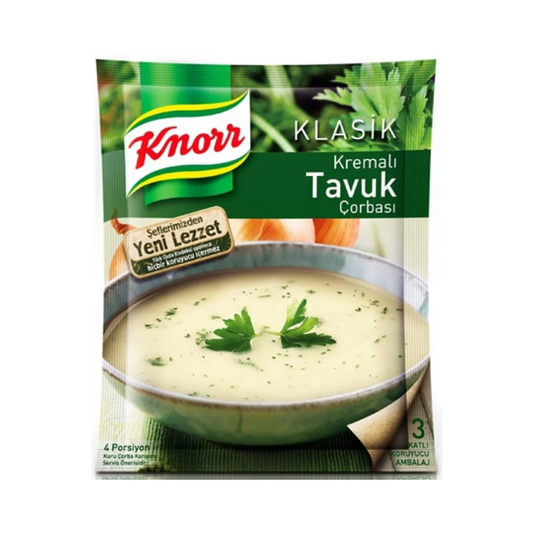 Knorr Cream Chicken Soup (Kremali Tavuk) 65Gr