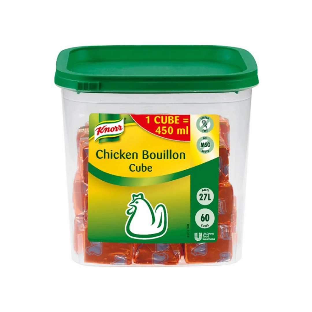 Knorr Chicken Bouillon Cubes 60 x 450ml x 3