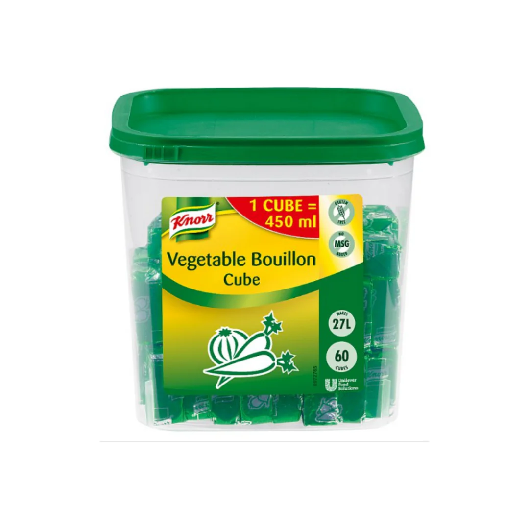 Knorr Vegetable Bouillon Cubes 60 x 450ml x 3