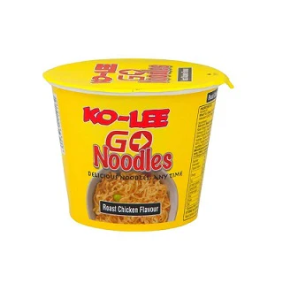 6x Ko-Lee Go-Noodles Roast Chicken (Cup) 65gr