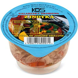 6x Kos Galeretka Drobiowa Indyka 180g