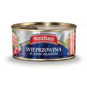 6x Krakus Wieprzowina Wlasnym Tin 300g