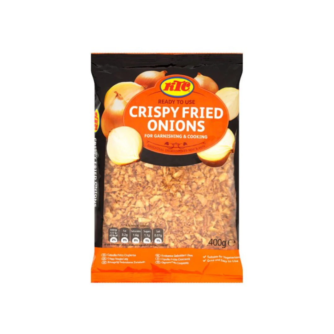 KTC Gourmet Crispy Fried Onions 400g x 6