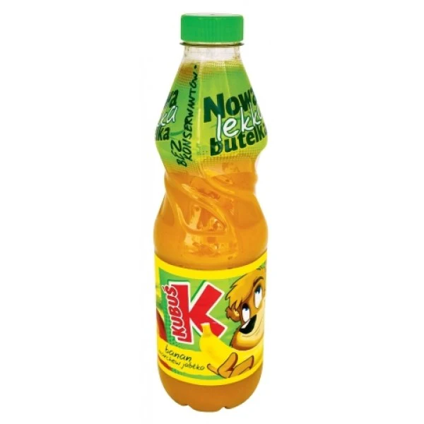 6x Kubus 100% Carrot-Banana-Apple 850ml