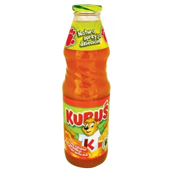 6x Kubus 100% Carrot Apple Orange 850ml