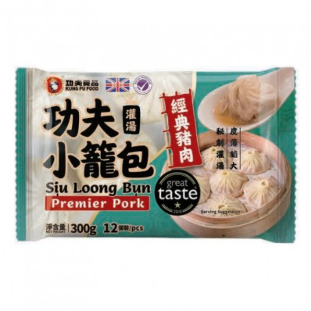 Kungfu Frozen Pork Siu Loong Bun 300gr