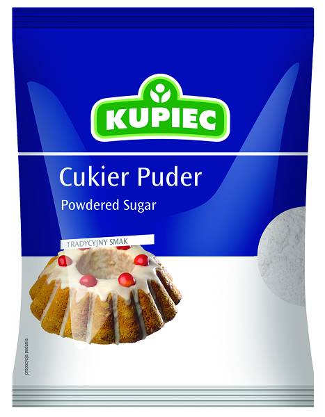 14x Kupiec Cukier Puder 400g