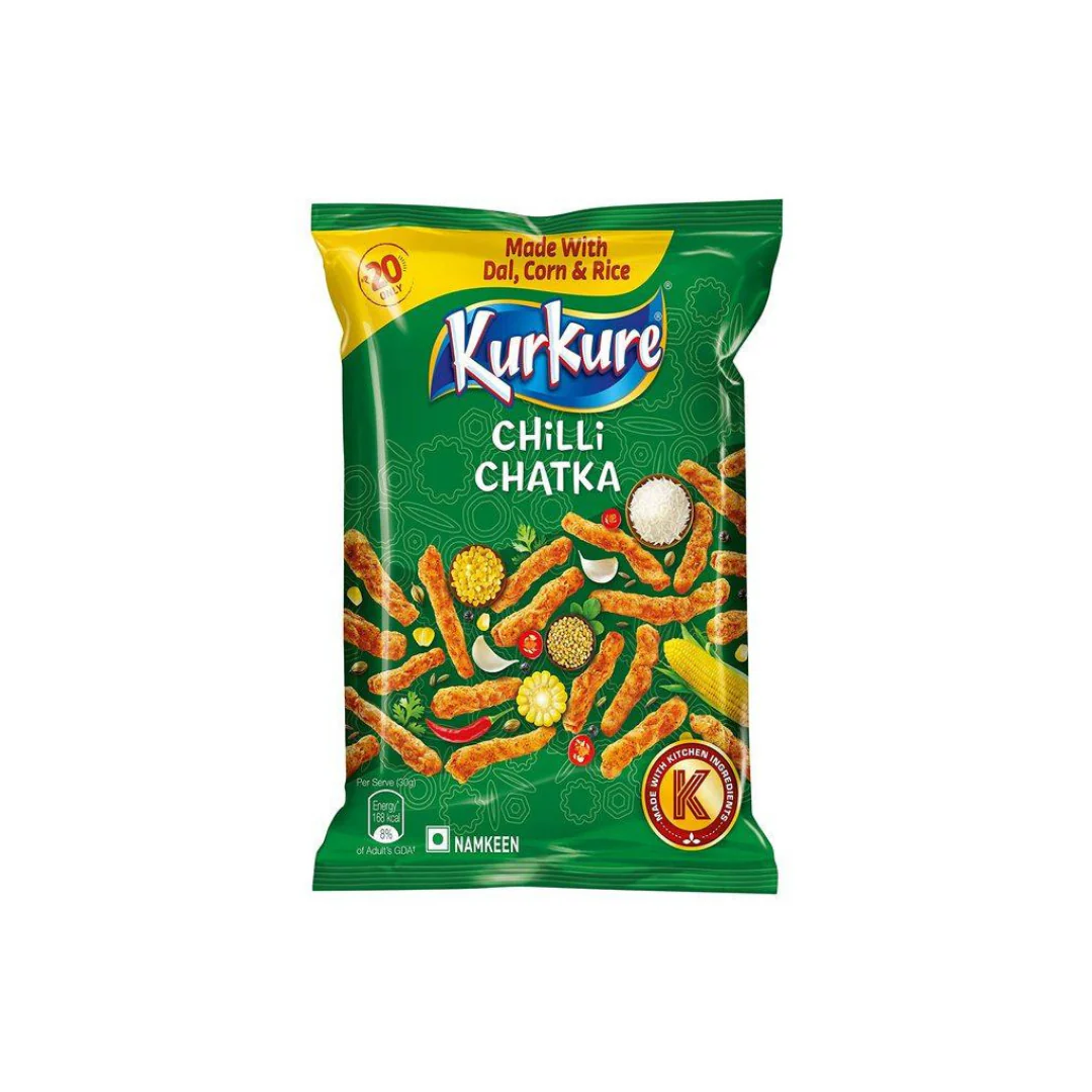 Kurkure Chilli Chatka 90g x 6 pack