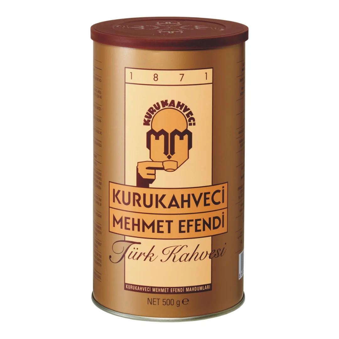 Kuru Kahveci Mehmet Efendi Turkish Coffee Tin 500Gr