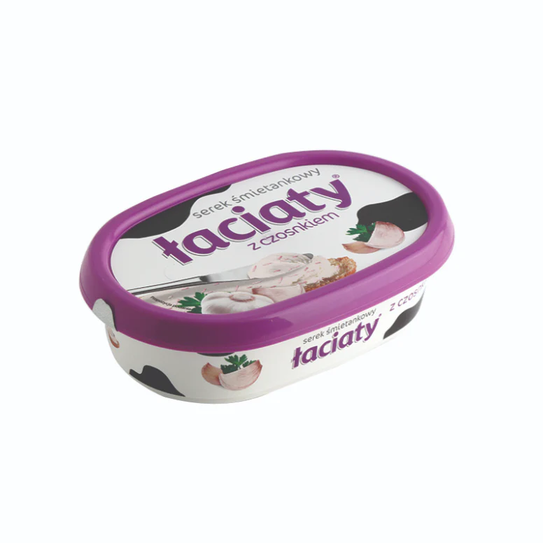Laciate Cream Cheese with Garlic 12 Pieces 135gr
