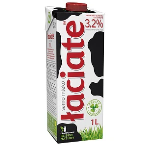 12x Laciate 1lt Long Life Milk 3.2%