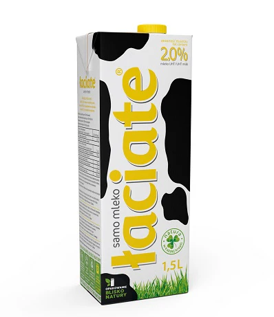 8x Laciate 1.5lt Long Life Milk 2%