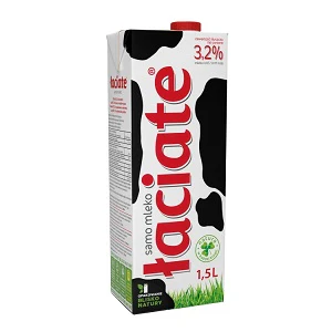 8x Laciate 1.5lt Long Life Milk 3.2%