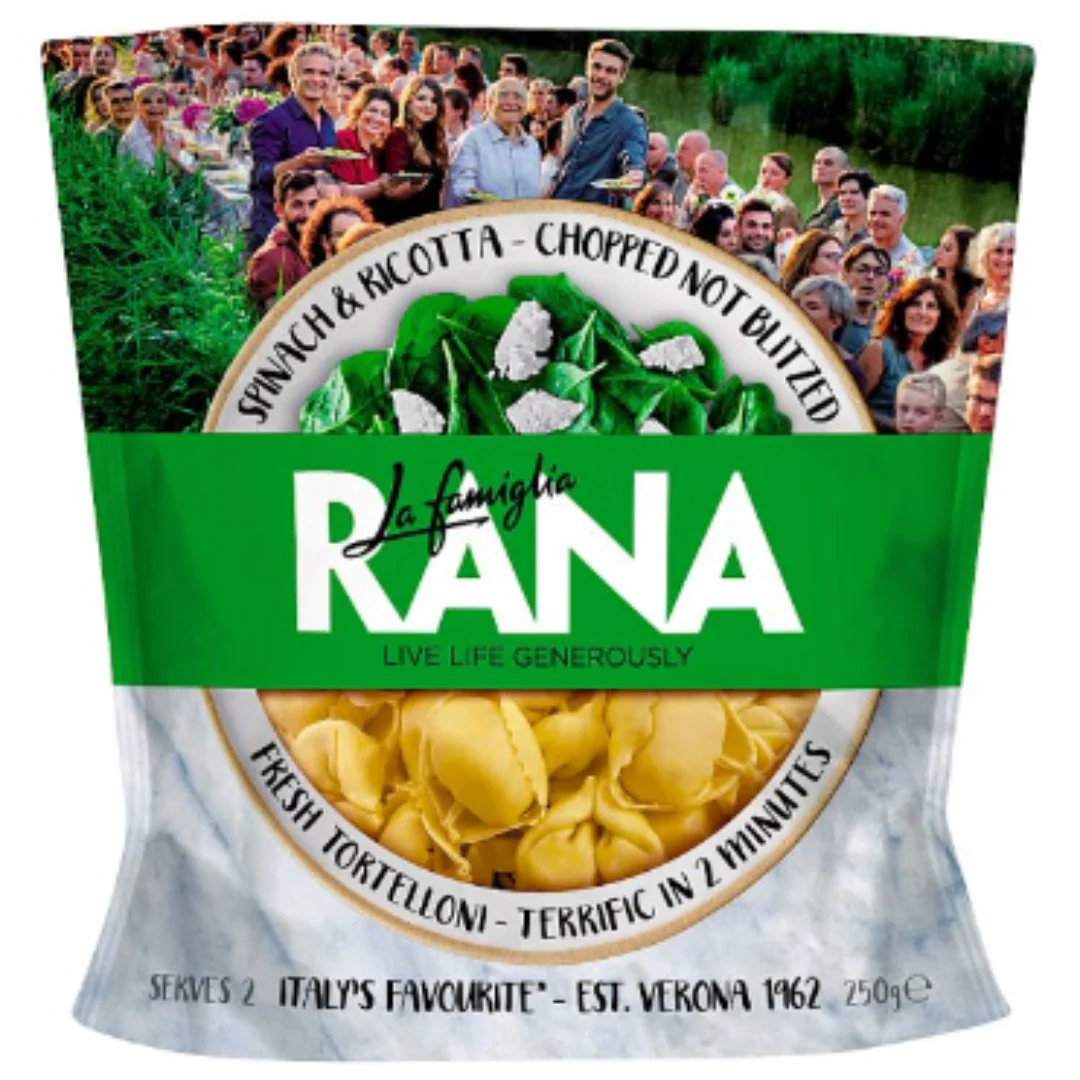 La Famiglia Rana Spinach & Ricotta Fresh Tortelloni 250g x 1