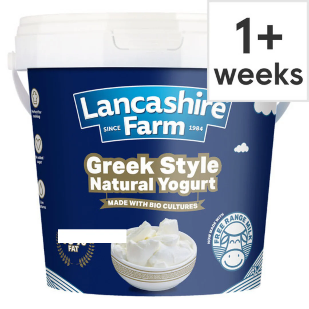 Lancashire Farm Greek Style Yogurt 1Kg