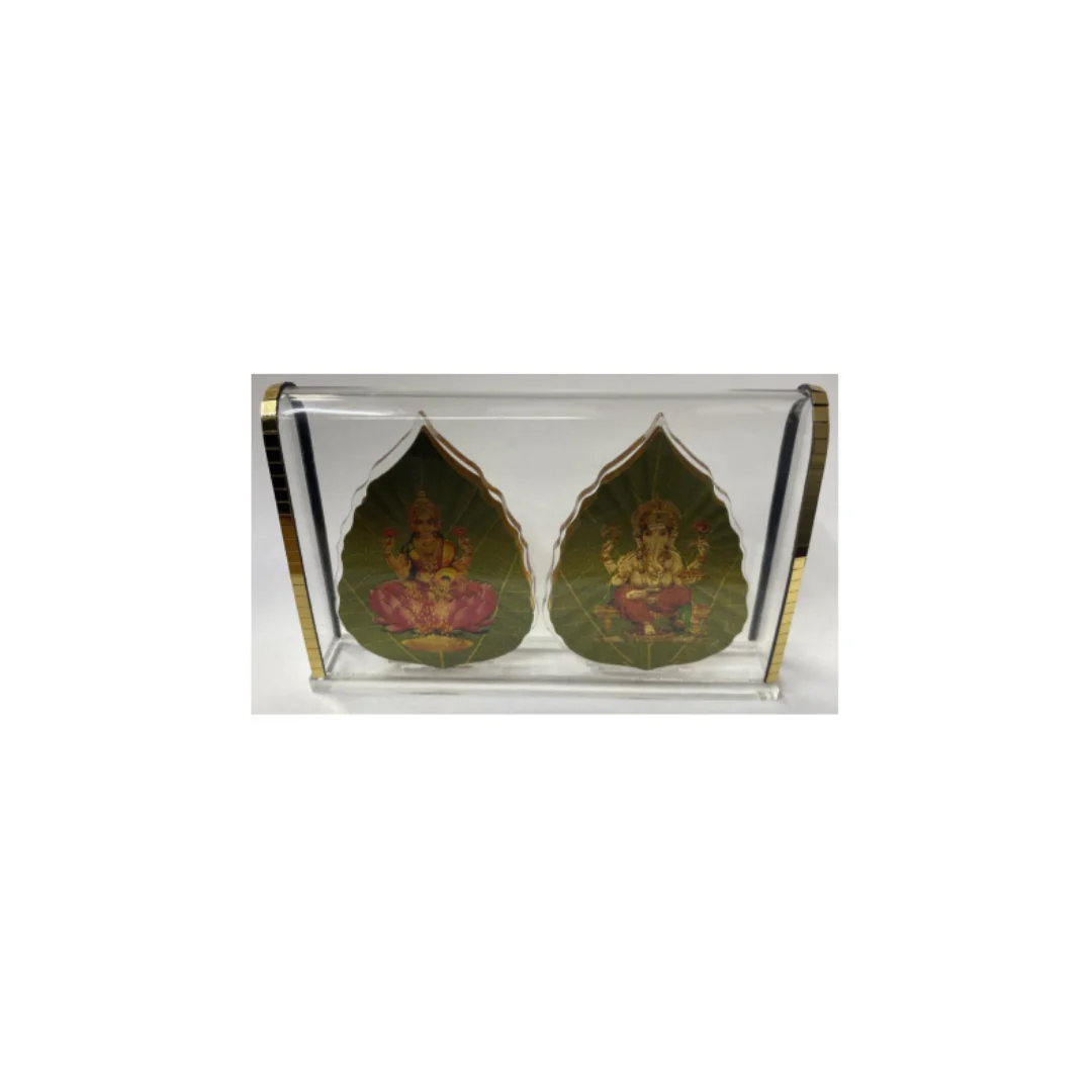 Laxmi/Ganesh Idol (TWIN SIDED) 1 x 6 pack