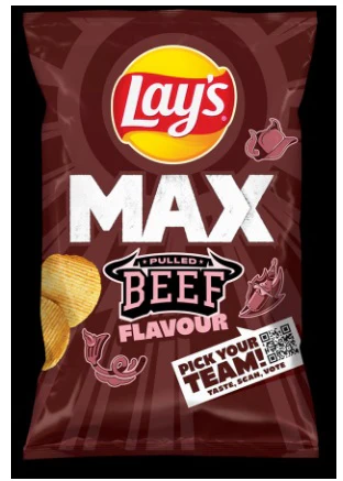 24x Lays Wavy Chipsy Pulled Beef