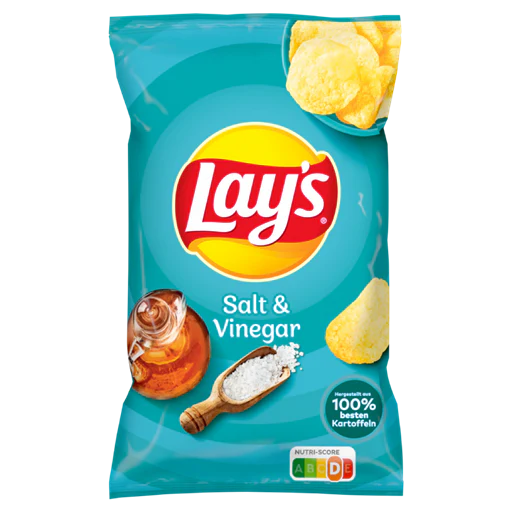 9x Lays Salt & Vinegar (De)