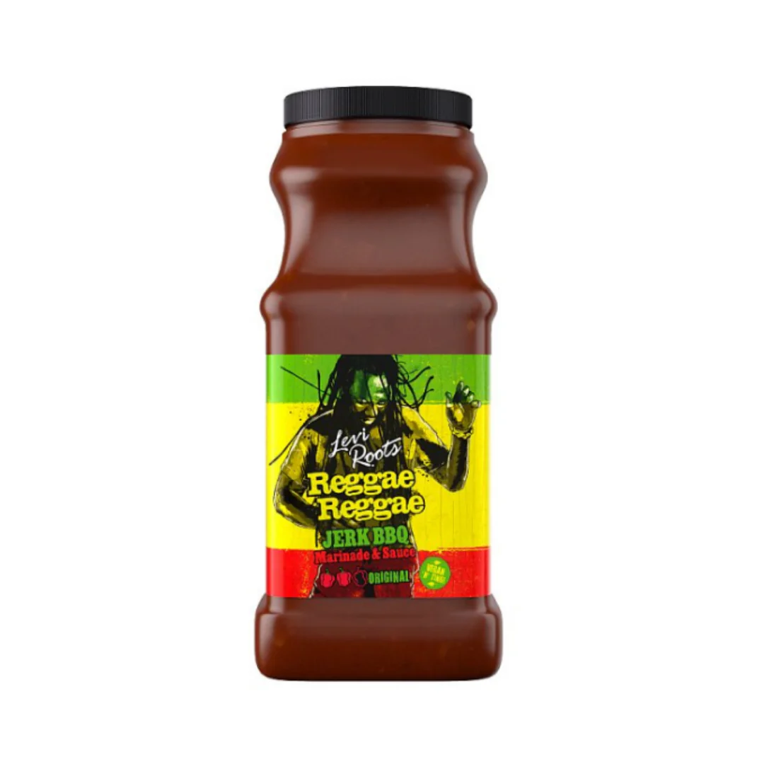 Levi Roots Reggae Reggae Jerk BBQ Marinade & Sauce Original 1L x Case of 4