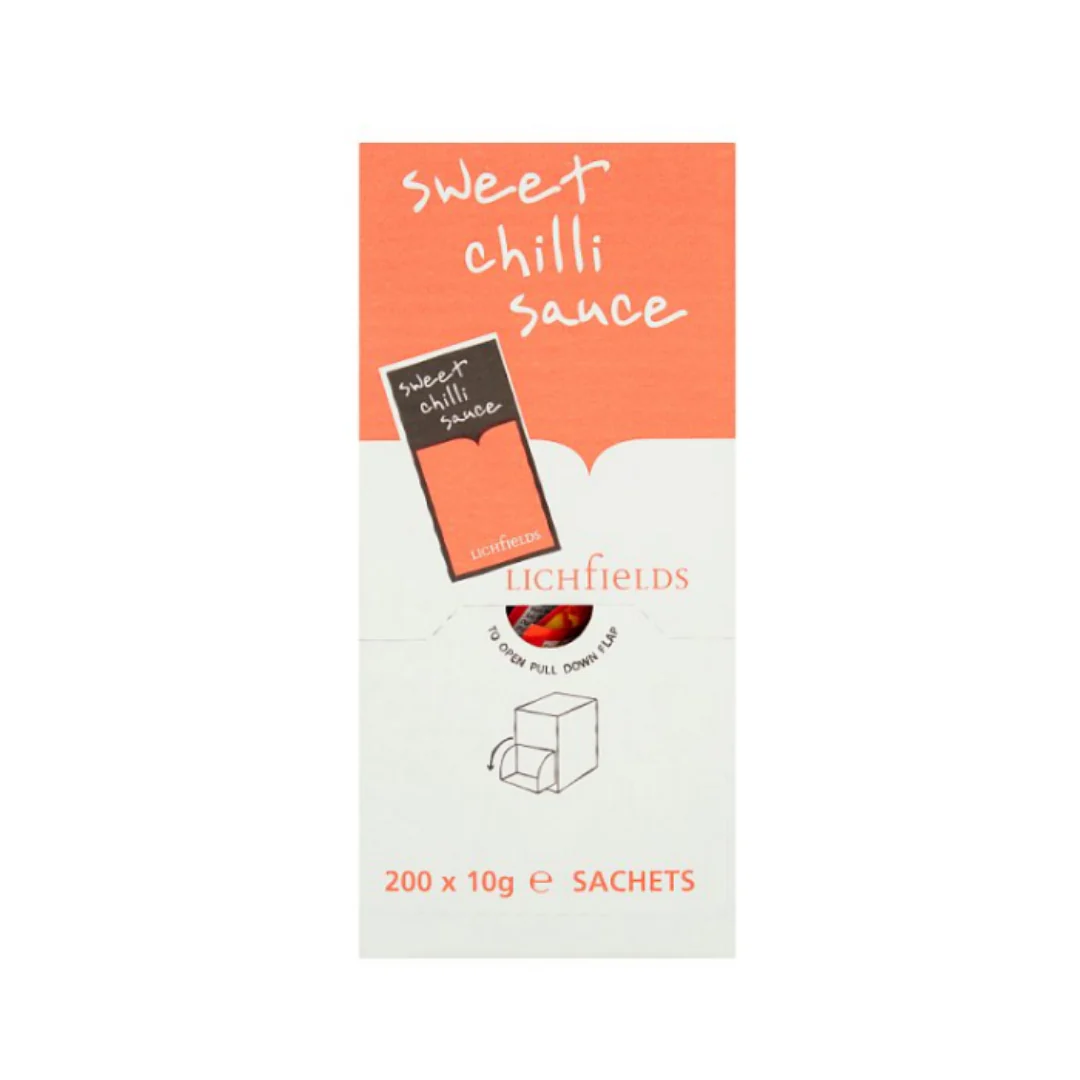 Lichfields Sweet Chilli Sauce 200 x 10g