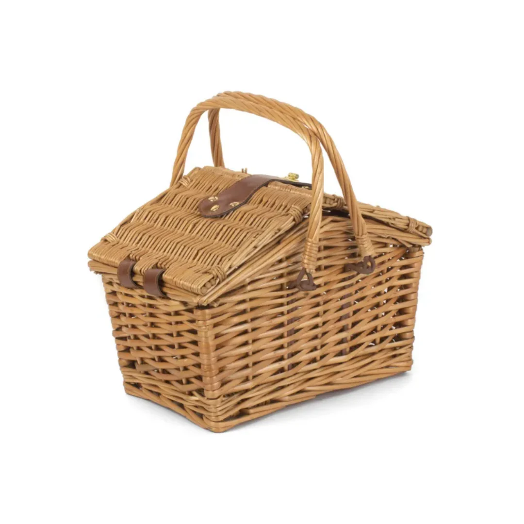 Light Steamed Swing Handle Hamper