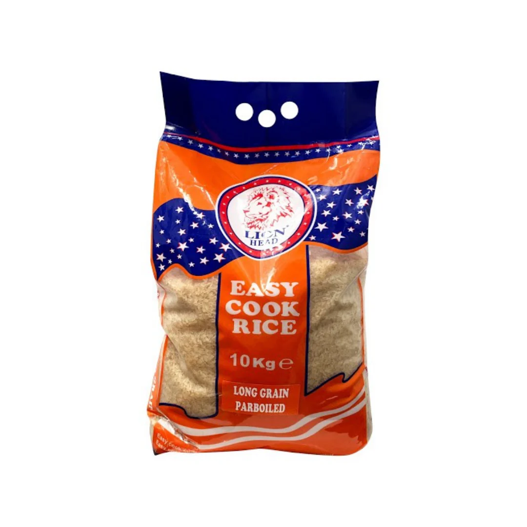 LION HEAD Easy Cook Rice 10kg x 6 pack