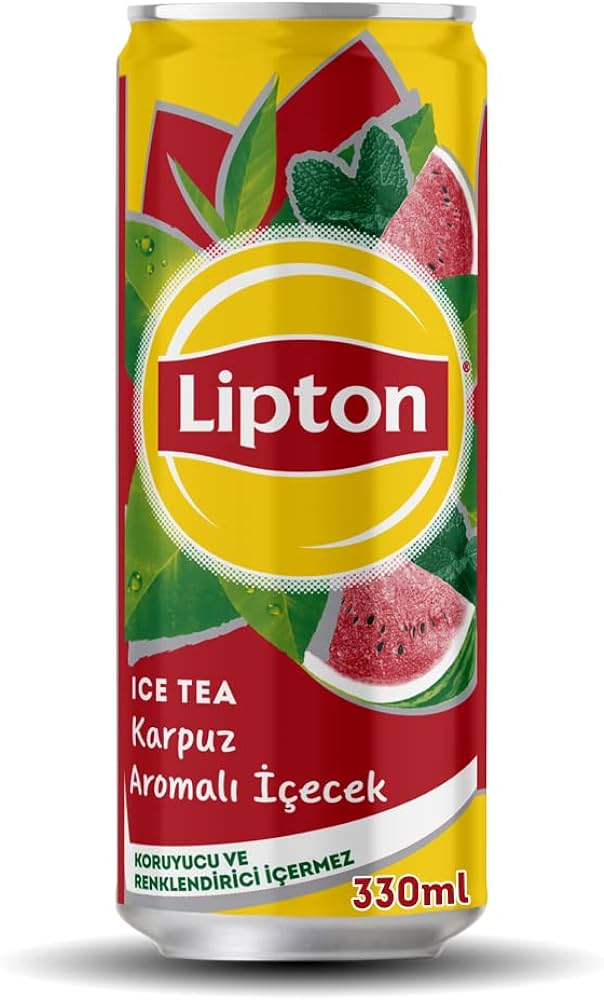 12x Lipton Ice Tea Watermelon Can 330ml