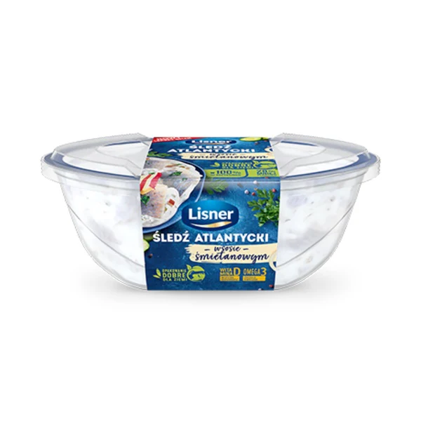 6x Lisner Filety Smientanowy 280g