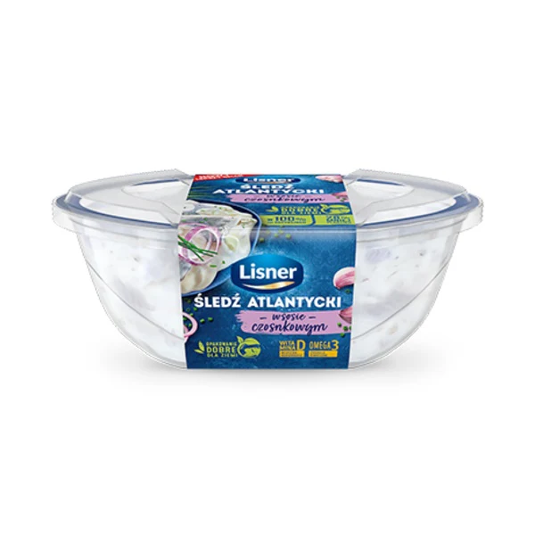 6x Lisner Filety Czosnkowym 280g