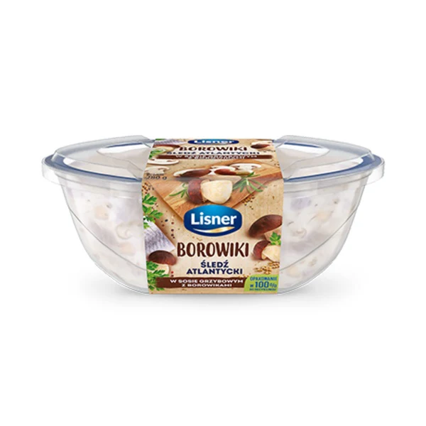 6x Lisner Filety Sledz Sos Grzybowym-Borowikami